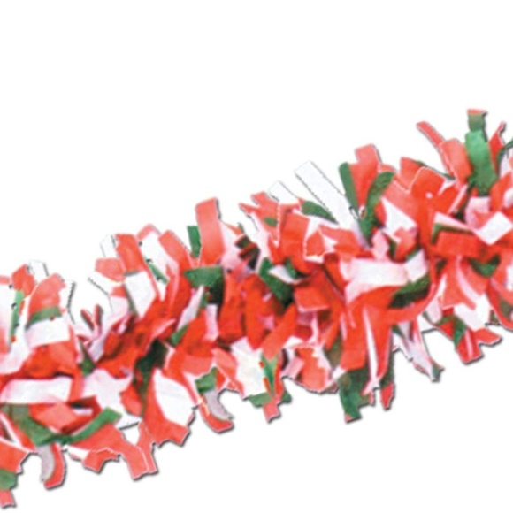 NEW 100' Garland Lot of 4 Christmas Tissue Festooning 25' each - Picture 1 of 1